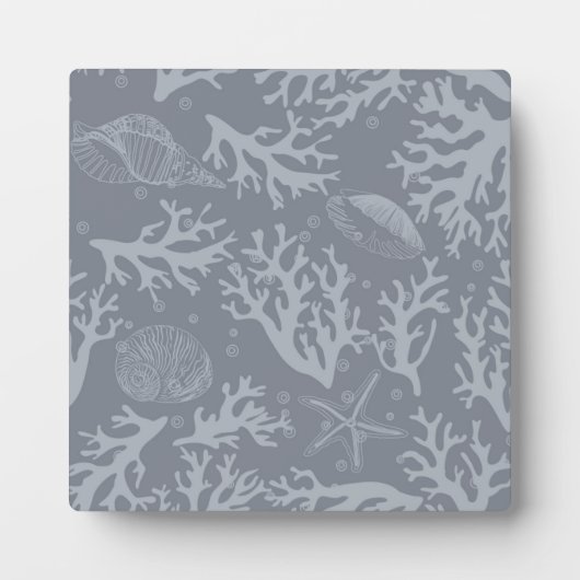 Plaque Photo Style Hipster Coral Reef (Devant)