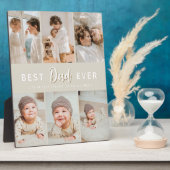 Plaque Photo Stylish Best Dad Ever 6 Photo  (Côté)