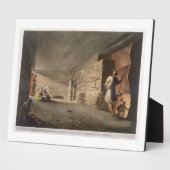 Plaque Photo Subterranean Chamber near the Pyramids at Geeza (Côté)