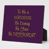 Plaque Photo Succès (Côté)