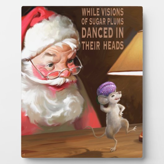 Plaque Photo Sugar Plums (Devant)