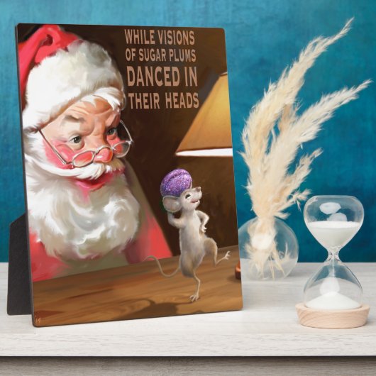 Plaque Photo Sugar Plums (Côté)