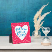 Plaque Photo Suivez votre coeur 3 (Insitu)