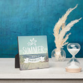 Plaque Photo Summer Beach Paradise (Insitu)