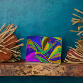 Plaque Photo Summerrainbow, Rainbowart 3D Abstrait (Côté)