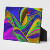 Plaque Photo Summerrainbow, Rainbowart 3D Abstrait (Côté)
