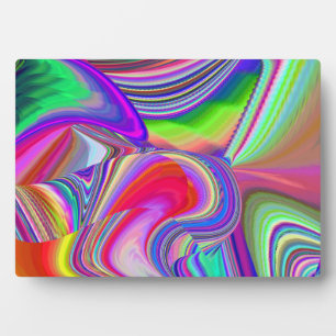Plaque Photo Summerrainbow, Rainbowart 3D Abstrait