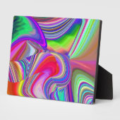 Plaque Photo Summerrainbow, Rainbowart 3D Abstrait (Côté)