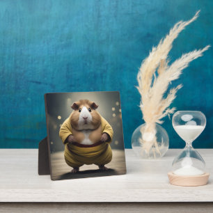 Plaque Photo "Sumo Squeakdown : le cobaye lutteur sumo"