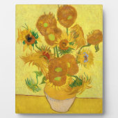 Plaque Photo Sunflowers, Vincent van Gogh (Devant)