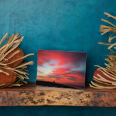 Plaque Photo Sunrise at Newport Beach (Côté)