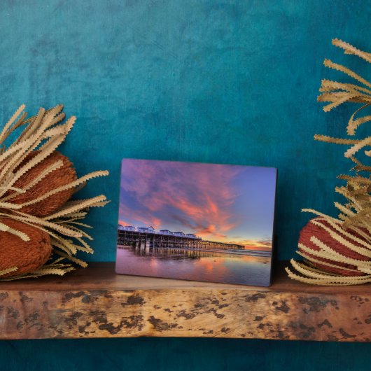 Plaque Photo Sunset Crystal (Côté)