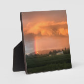 Plaque Photo Sunset Rainbow (Recto)