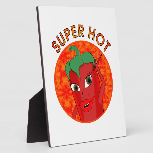 Plaque Photo Super Hot Pepper Diva (Côté)