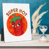 Plaque Photo Super Hot Pepper Diva (Côté)