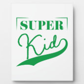 Plaque Photo Super Kid (Devant)