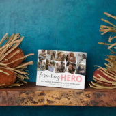 Plaque Photo Superhero Mom Keepsaké Collage photo (Côté)