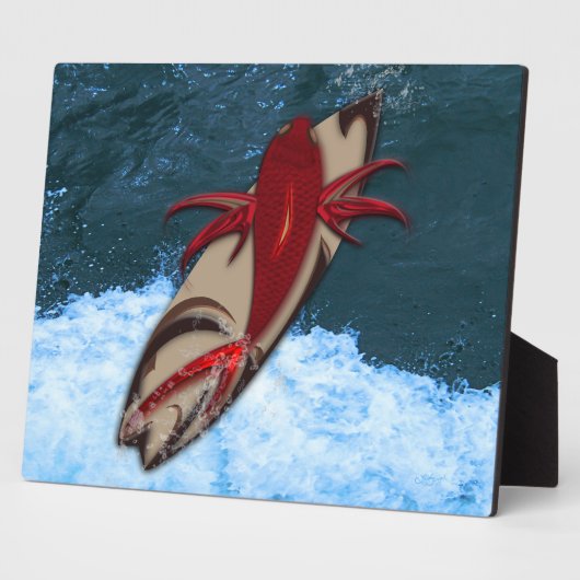 Plaque Photo Surf (Côté)