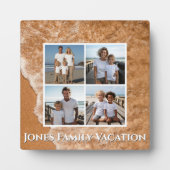 Plaque Photo Surf de plage de sable océanique personnaliser mod (Devant)