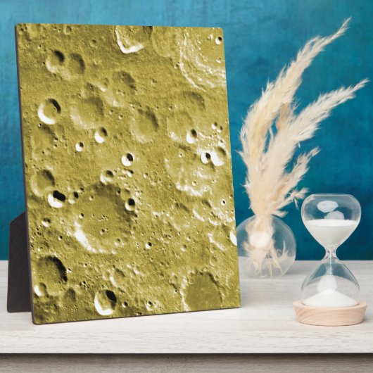 Plaque Photo Surface de la lune (Côté)