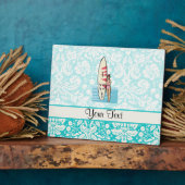 Plaque Photo Surfer Girl (Côté)