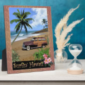 Plaque Photo Surfin' Hawaii (Côté)