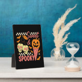 Plaque Photo Sweet and Spooky Cute Halloween (Côté)