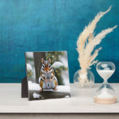 Plaque Photo Sweetie Pie Chipmunk (Insitu)