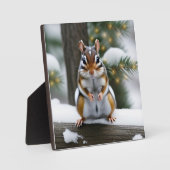 Plaque Photo Sweetie Pie Chipmunk (Recto)