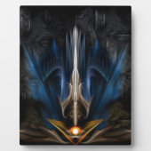 Plaque Photo Sword OF Light Fractal Art (Devant)