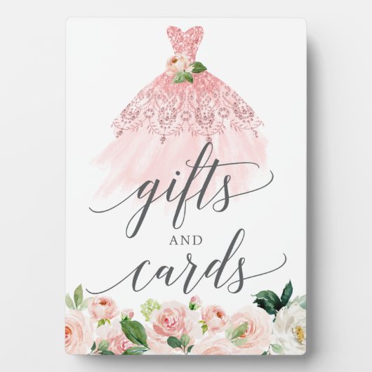 Plaque Photo Symbole d'anniversaire Quinceanera Cadeaux et Cart (Devant)