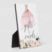 Plaque Photo Symbole d'anniversaire Quinceanera Cadeaux et Cart (Côté)