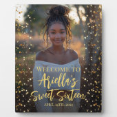 Plaque Photo Symbole de bienvenue moderne 16 partie douce (Devant)