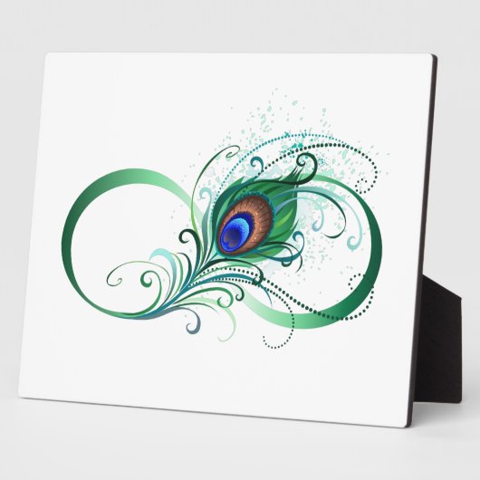 Plaque Photo Symbole de l'Infinity (Côté)