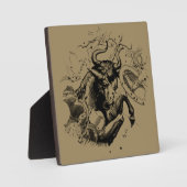 Plaque Photo Symbole de Taurus Constellation Hevelius circa 169 (Recto)