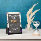 Plaque Photo SYMBOLE Halloween Candy Hunt (Côté)