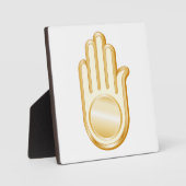 Plaque Photo Symbole Jain (Recto)