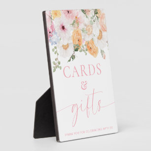 Plaque Photo Symbole Millie Floral Cartes et Cadeaux