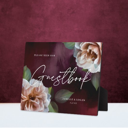 Plaque Photo Symbole romantique de mariage de minuit dans le ja