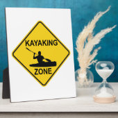 Plaque Photo SYMBOLE ROUTIER DE Kayak (Côté)