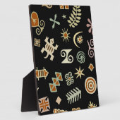 Plaque Photo Symboles africains Adinkra (Côté)