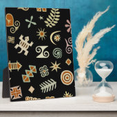 Plaque Photo Symboles africains Adinkra (Côté)