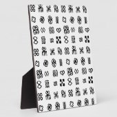 Plaque Photo Symboles africains Adinkra (Côté)