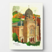 Plaque Photo Synagogue Karlovy Vary (Karlsbad) (Devant)