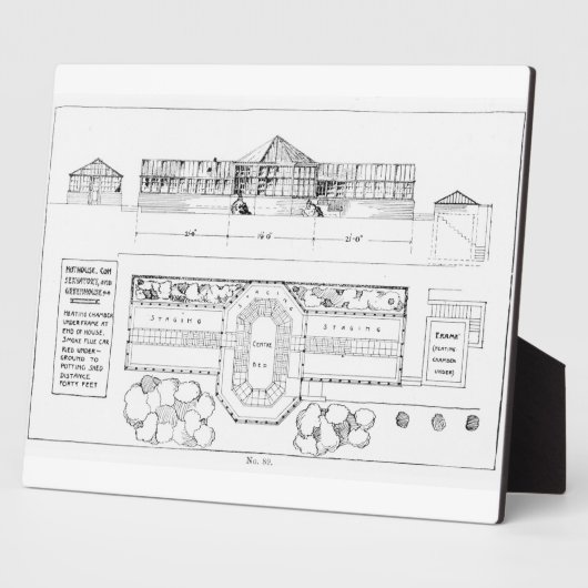 Plaque Photo Système de chauffage pour une Maison, un Conservat (Côté)