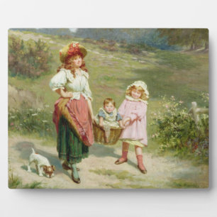Plaque Photo T33572 To Market To Buy a Fat Pig