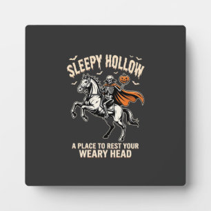 Plaque Photo T-Shirt Cavalier sans tête Sleepy Hollow Halloween