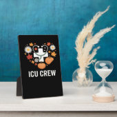 Plaque Photo T-shirt classique de l'équipage de glace (Côté)