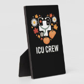 Plaque Photo T-shirt classique de l'équipage de glace (Côté)