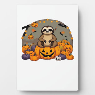Plaque Photo T-shirt classique de Sloth-o-ween